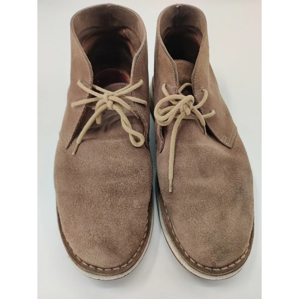 Mens Suede Leather Chukka Desert Boots Casual Lace Up Ankle Boots‎ Greats